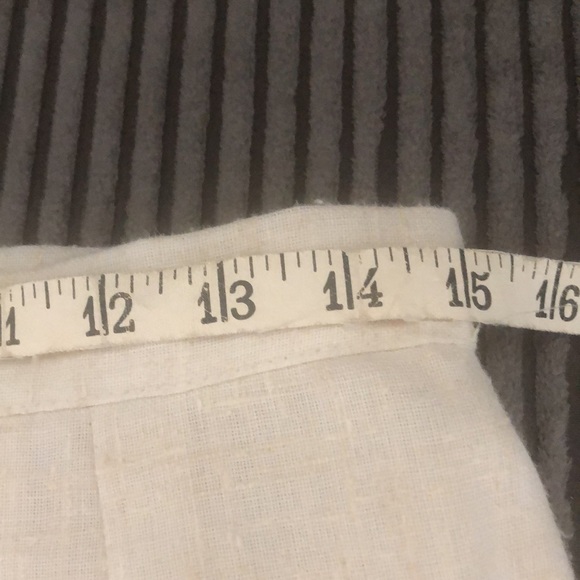 VINTAGE off white midi skirt size medium - Picture 10 of 13